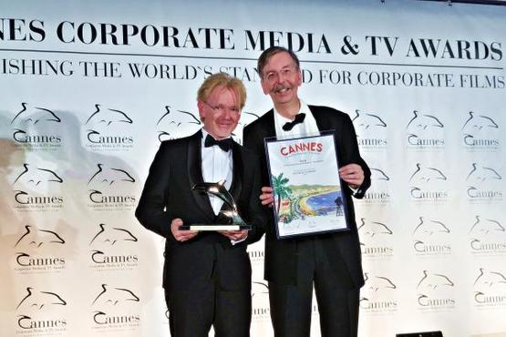Verleihung Goldener Delphin in Cannes
