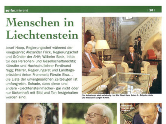 Foto: Menschen in Liechtenstein - Link öffnet Foto in Originalgrösse